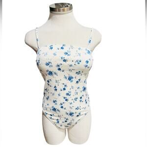 AERIE SWIMWEAR FLORAL SWIMMING SUIT ONE PIECE SMALL